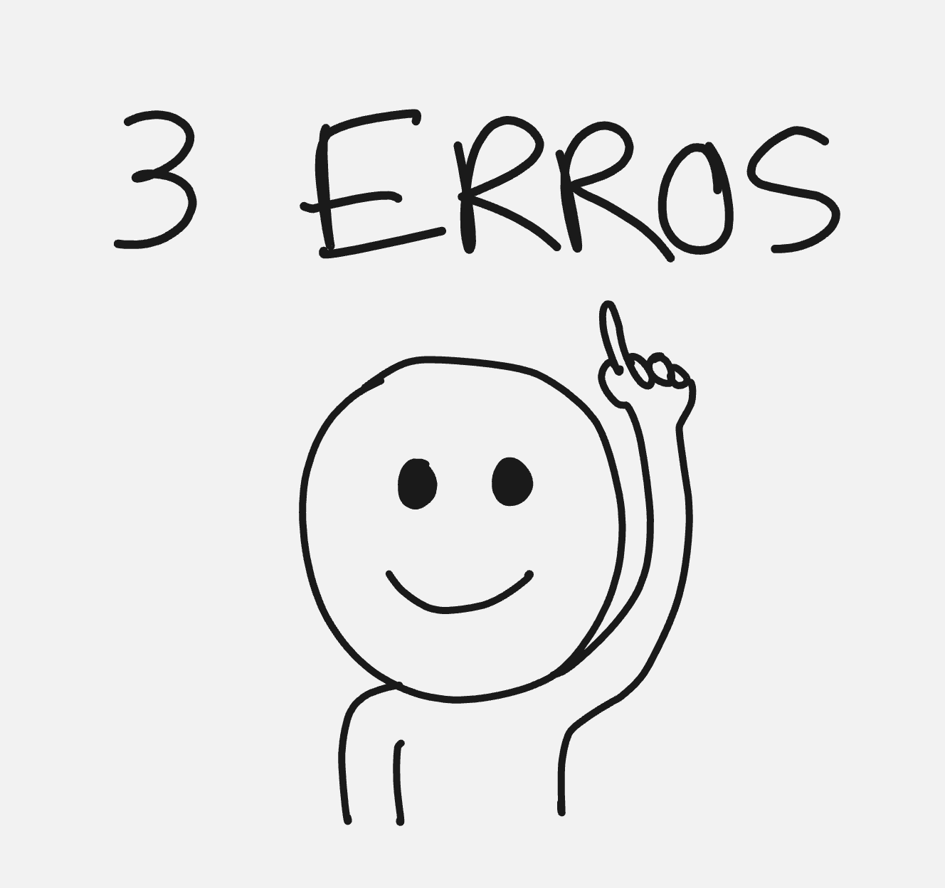 Erros ao estudar para o Exame de Matemática