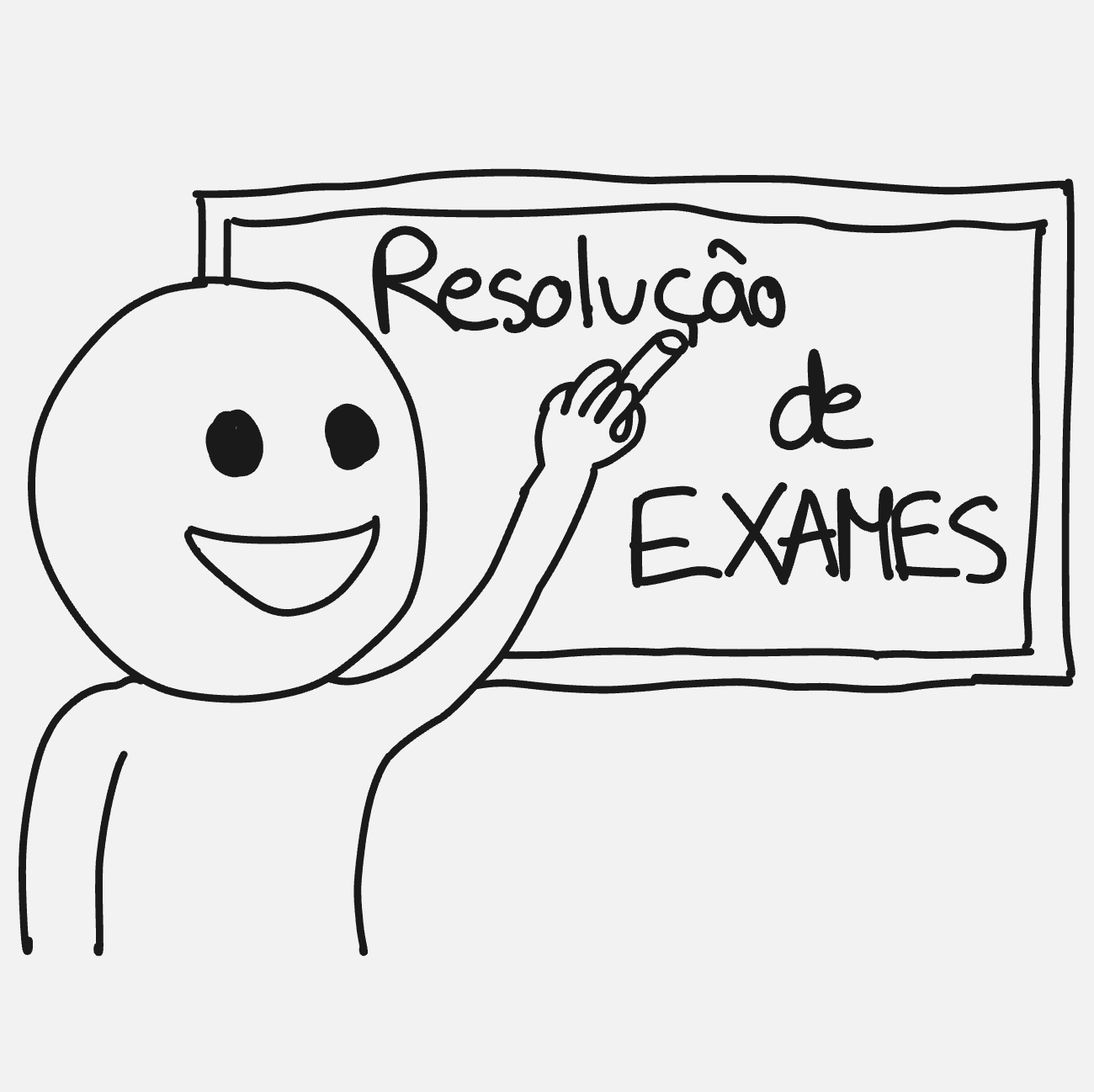 Resolução de exames